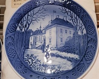 Royal Copenhagen Denmark Collector Plates!