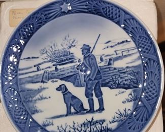 Royal Copenhagen Denmark Collector Plates!