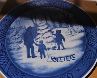Royal Copenhagen Denmark Collector Plates!