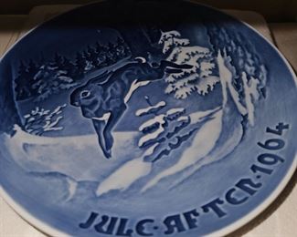 Royal Copenhagen Denmark Collector Plates!