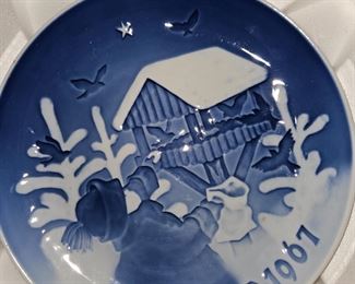 Royal Copenhagen Denmark Collector Plates!