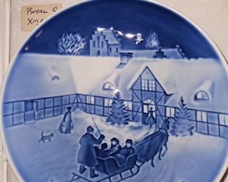 Royal Copenhagen Denmark Collector Plates!