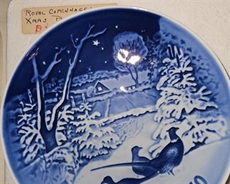 Royal Copenhagen Denmark Collector Plates!