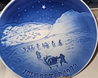 Royal Copenhagen Denmark Collector Plates!