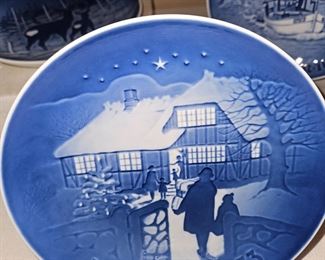 Royal Copenhagen Denmark Collector Plates!