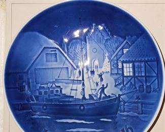 Royal Copenhagen Denmark Collector Plates!