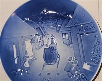 Royal Copenhagen Denmark Collector Plates!