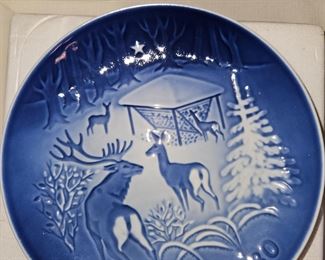 Royal Copenhagen Denmark Collector Plates!