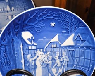 Royal Copenhagen Denmark Collector Plates!