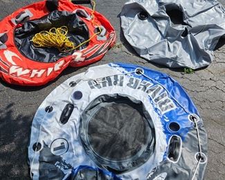 Intex River Run Tube, OH Whip 2 Tubes!
