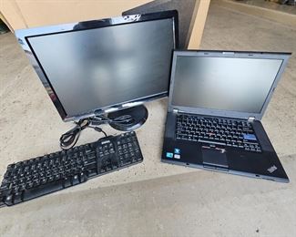 Lenovo T510 Think Pad, Lock, Keyboard & Monitor! 
