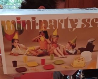 Complete Vintage Mini Tupperware set