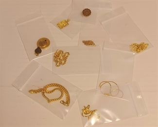 Sample of Other 10 & 14 K Gold Jewelry 