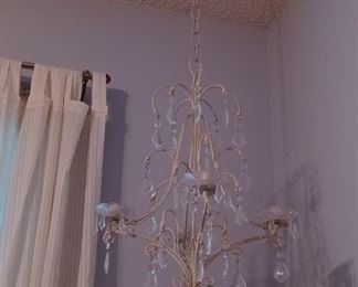 Decorative Crystal & Iron Chandelier 
