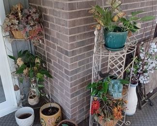 Iron Corner Plant Stands
