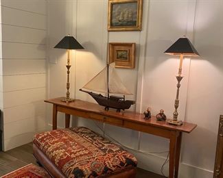 18th century French fruit wood server -unusual size 
purchased from Royal Antiques ❤️