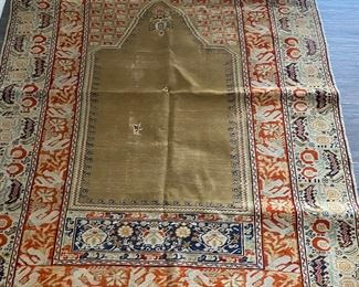 Antique prayer rug