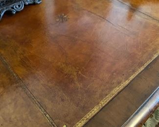 Detail of top of top of desk