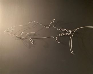 Steve Martin wire sculpture 