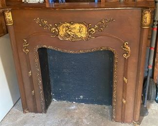 Antique Fireplace Mantle