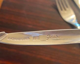 Rogers "Flair' Flatware Mark