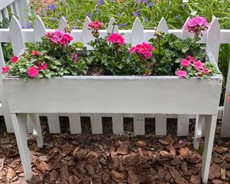 Antique Wooden Planter