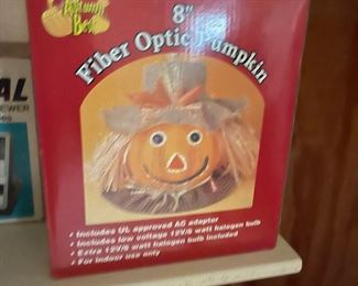 Fiber optic pumpkin