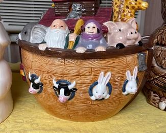 Noah's Ark cookie jar