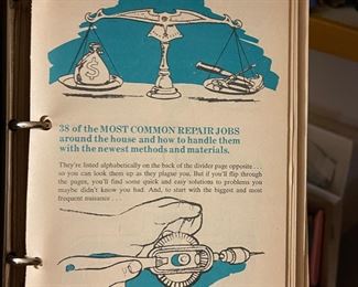 Household repair book
