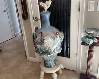 Large Rooster Jardinier