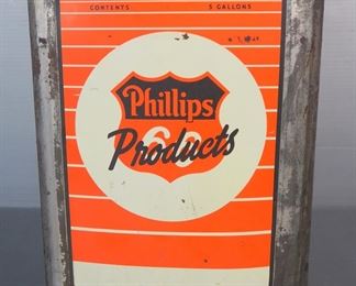 Phillips 66, Phillips Petroleum Co, 5 Gallon Can