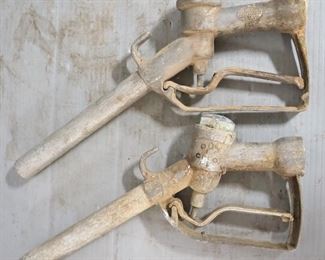 Vintage Gas Pump Nozzles, Qty 12