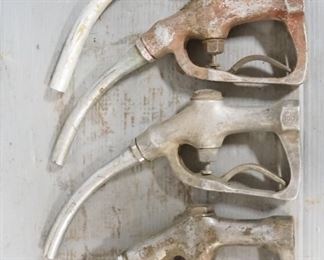 Gilbarco, Buckeye, And OPW Gas Pump Nozzles, Total Qty 4