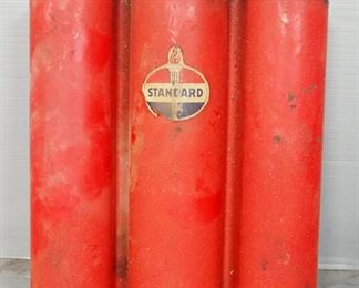 Standard Oil Company Wall Mounted Cylinder Holder