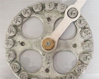 Fuel Measuring Counter Off Of A Horsedrawn Fuel Wagon