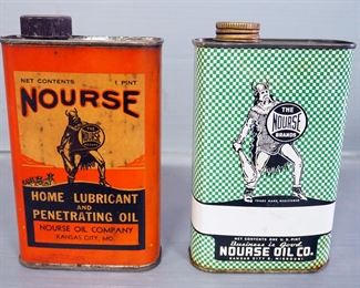 Nourse Neats Foot Compound And Penetrating Oil 1 Pint Cans
