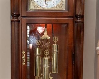Howard Miller Grandfather Floor Clock 