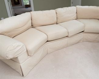 Custom made sofa in excellent condition