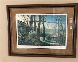 Terry Avon Redlin (July 11, 1937 – April 24, 2016) was an American artist popular for painting outdoor themes and wildlife, often pictured in twilight. During the 1990s he was frequently named "America's most popular artist" in annual gallery surveys conducted by U.S. Art magazine.