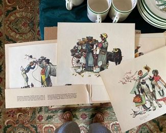 Normal Rockwell embossed prints