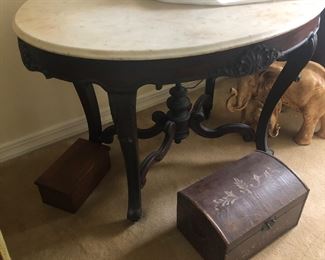 Lovely marble top table