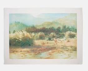 Carleton, Christy BASQUE DEL EPOCH 1988 Pencil Signed Numbered Print