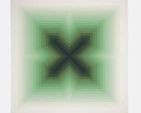 Peters, Jurgen. PHENOMENON 1975 Pencil Signed Silkscreen Print