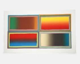 Peters, Jurgen. SPLENDOUS 1984 Pencil Signed Silkscreen Print