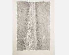 Longoni, Alberto RUSH HOUR 1967 Artist Signed Etching on Paper Print