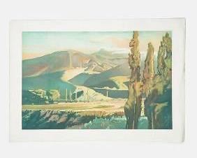 Artist Signed and Dated 1993 RHAPSODY Loose Lithograph Print