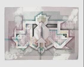 Weinberg, Bruce AERO 1990 Pencil Signed Textured Print