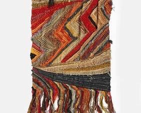 Mid-Century Modern Artist Made Textile Art Wall Hanging