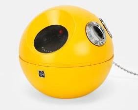 Yellow Panasonic R-70 Panapet Radio Space Age AM Radio
