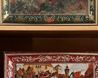 Vintage Lebkuchen Otto Schmidt Cookie Tin 